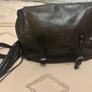 Frye leather crossbody NWT